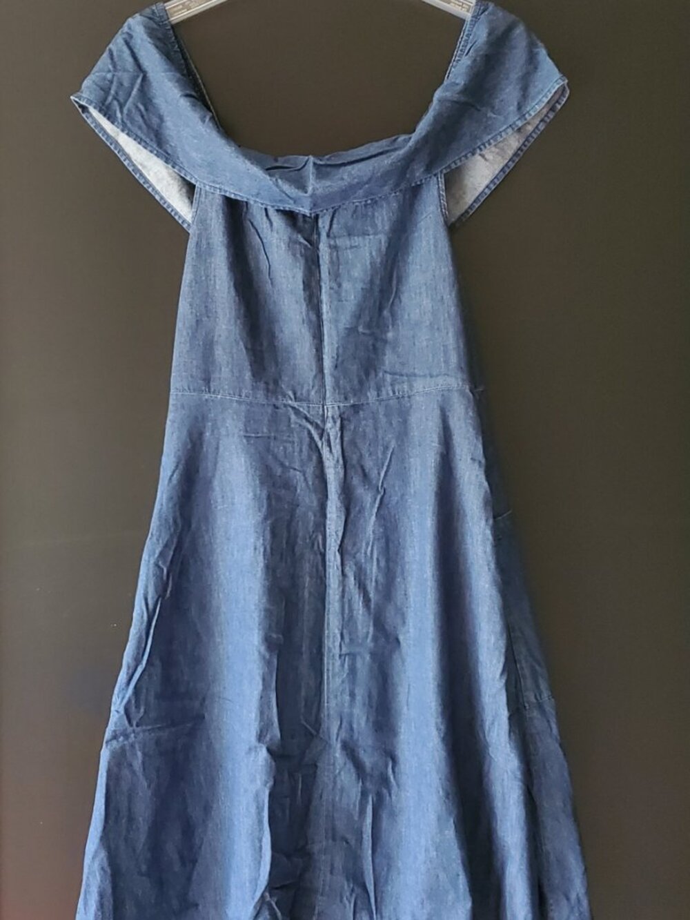 Denim Midi Dress - Picture 3 of 5